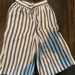 Cropped wide leg Madewell pants